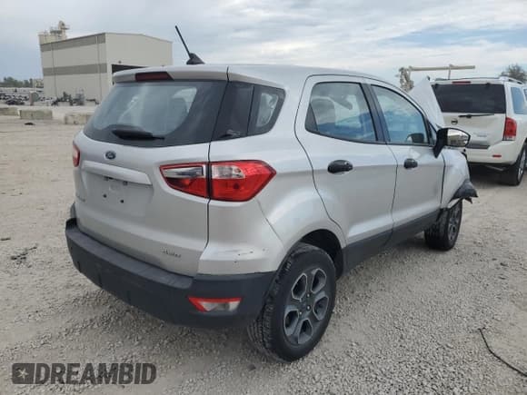 ✅ 2020 Ford EcoSport S • VIN: MAJ6S3FL7LC365677 • Лот: 82280065. Опубликован ранее на Copart с пробегом Не указан. Бесплатный доступ к архиву аукционных продаж из США и подробный отчёт об истории автомобиля на DreamBid. Изображение 3.