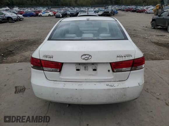 2008 Hyundai Sonata GLS with VIN 5NPET46C28H399854, listed as a Copart auction lot 72465774 with 203,548 mi miles and Clean title. Bid and sale history available at DreamBid. Image 6.