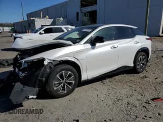 ✅ 2024 Lexus RZ 450e Premium • VIN: JTJAAAAB9RA026687 • Lot: 49332935. Listed on Copart with 2,085 mi. Free auction sales archive from the USA and detailed vehicle history report at DreamBid. Image 1.