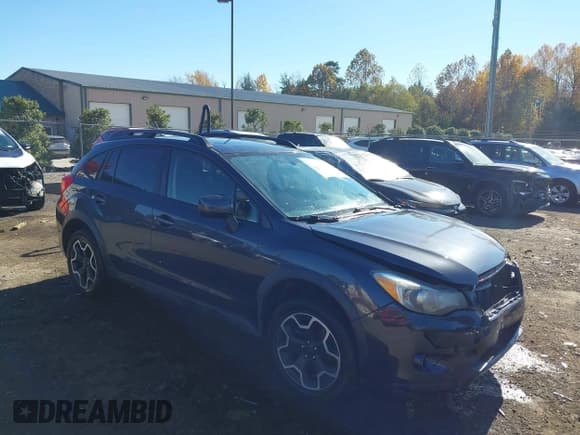 ✅ 2014 Subaru Crosstrek Premium • VIN: JF2GPAVC5E8228590 • Lot: 43610391. Listed on IAAI with 166,488 mi. Free auction sales archive from the USA and detailed vehicle history report at DreamBid. Image 1.