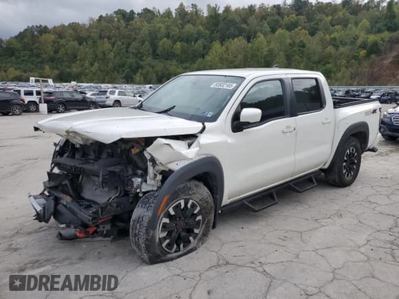 ✅ 2022 Nissan Frontier Pro-4X • VIN: 1N6ED1EK8NN610164 • Лот: 83932165. Опубликован ранее на Copart с пробегом 60 683 миль. Бесплатный доступ к архиву аукционных продаж из США и подробный отчёт об истории автомобиля на DreamBid. Изображение 1.