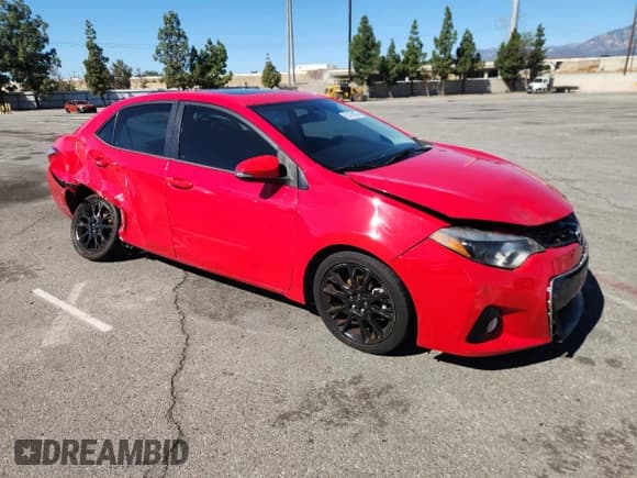 ✅ 2016 Toyota Corolla S • VIN: 2T1BURHE8GC502109 • Lot: 82474825. Listed on Copart with 52,183 mi. Free auction sales archive from the USA and detailed vehicle history report at DreamBid. Image 4.