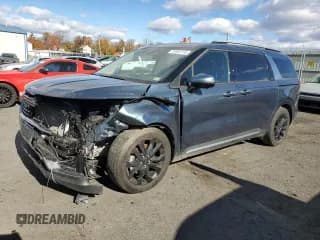 ✅ 2024 Kia Carnival SX Prestige • VIN: KNDNE5H33R6389276 • Лот: 91687715. Опубликован ранее на Copart с пробегом 25 492 миль. Бесплатный доступ к архиву аукционных продаж из США и подробный отчёт об истории автомобиля на DreamBid. Изображение 1.