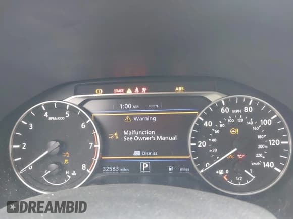 ✅ 2022 Nissan Altima SV • VIN: 1N4BL4DV5NN345120 • Lot: 40386571. Wystawiony na IAAI z przebiegiem 32 583 mil. Bezpłatny archiwum sprzedaży aukcyjnych z USA i szczegółowy raport historii pojazdu na DreamBid. Zdjęcie 7.