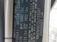 ✅ 2005 Hyundai Elantra GLS • VIN: KMHDN46D35U169347 • Lot: 75862614. Wystawiony na Copart z przebiegiem 183 732 mil. Bezpłatny archiwum sprzedaży aukcyjnych z USA i szczegółowy raport historii pojazdu na DreamBid. Zdjęcie 12.