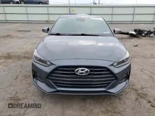 2019 Hyundai Veloster 2.0 with VIN KMHTG6AF1KU006928, listed as a Copart auction lot 64848244 with 53,966 mi miles and Salvage title. Bid and sale history available at DreamBid. Image 5.