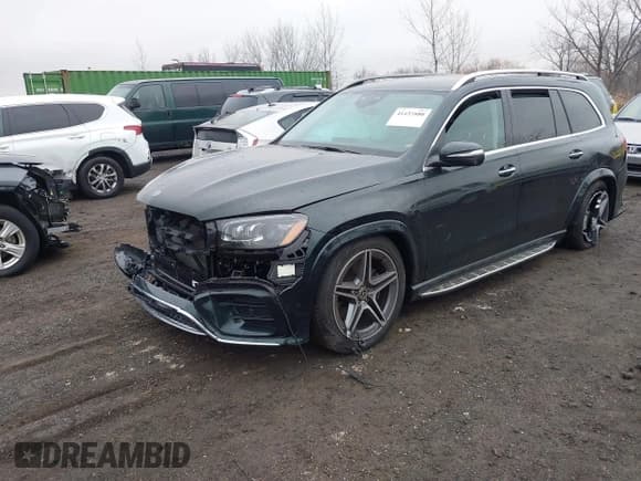✅ 2024 Mercedes-Benz GLS 450 • VIN: 4JGFF5KE6RB181374 • Lot: 41433880. Listed on IAAI with 9,389 mi. Free auction sales archive from the USA and detailed vehicle history report at DreamBid. Image 2.