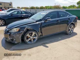 ✅ 2012 Lexus IS 250 • VIN: JTHBF5C24C5165671 • Lot: 63937765. Listed on Copart with Not provided. Free auction sales archive from the USA and detailed vehicle history report at DreamBid. Image 1.