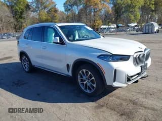 ✅ 2024 BMW X5 xDrive40i • VIN: 5UX23EU03R9T52973 • Лот: 43524700. Опубликован ранее на IAAI с пробегом 35 554 миль. Бесплатный доступ к архиву аукционных продаж из США и подробный отчёт об истории автомобиля на DreamBid. Изображение 1.