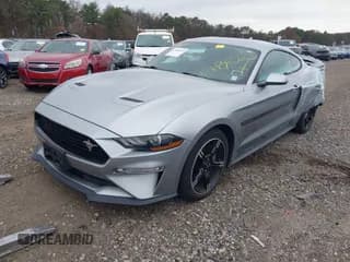 ✅ 2020 Ford Mustang GT • VIN: 1FA6P8CF4L5154499 • Lot: 43681023. Listed on IAAI with 61,463 mi. Free auction sales archive from the USA and detailed vehicle history report at DreamBid. Image 1.