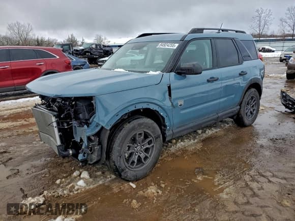 ✅ 2023 Ford Bronco Sport Big Bend • VIN: 3FMCR9B6XPRD87817 • Lot: 94924255. Listed on Copart with 16,911 mi. Free auction sales archive from the USA and detailed vehicle history report at DreamBid. Image 1.