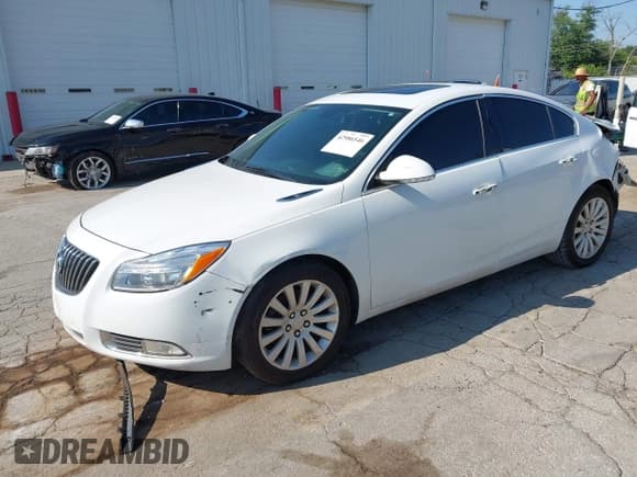 ✅ 2012 Buick Regal Turbo Premium 1 • VIN: 2G4GS5EV2C9156489 • Лот: 42986546. Опубликован ранее на IAAI с пробегом 123 703 миль. Бесплатный доступ к архиву аукционных продаж из США и подробный отчёт об истории автомобиля на DreamBid. Изображение 2.