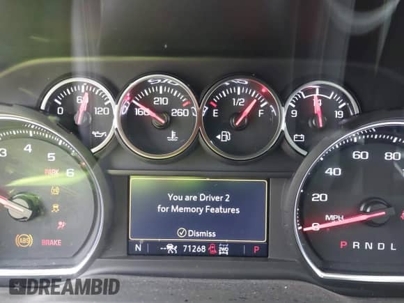 2022 Chevrolet Silverado 1500 LTZ z VIN 3GCUYGED2NG208849, wystawiony jako IAAI lot #43281095 z przebiegiem 71 268 mil mil oraz . Historia ofert i sprzedaży dostępna na DreamBid. Obrazek 7.