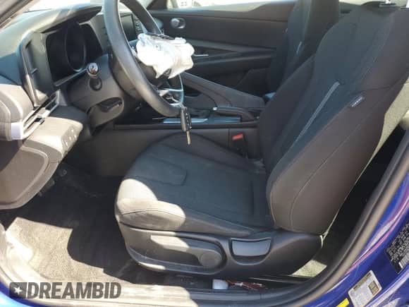 2022 Hyundai Elantra SE with VIN KMHLL4AG3NU259973, listed as a Copart auction lot 81927935 with 43,805 mi miles and Salvage title. Bid and sale history available at DreamBid. Image 7.