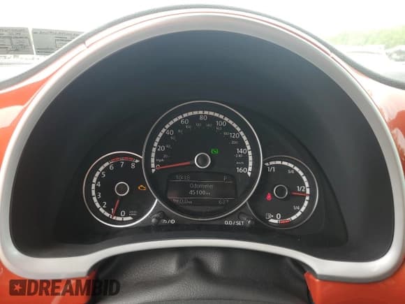 ✅ 2016 Volkswagen Beetle S • VIN: 3VW517AT9GM805083 • Lot: 57462365. Listed on Copart with 45,100 mi. Free auction sales archive from the USA and detailed vehicle history report at DreamBid. Image 9.