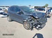 ✅ 2018 Ford EcoSport SE • VIN: MAJ3P1TE3JC220468 • Lot: 43392699. Listed on IAAI with 107,781 mi. Free auction sales archive from the USA and detailed vehicle history report at DreamBid. Image 1.