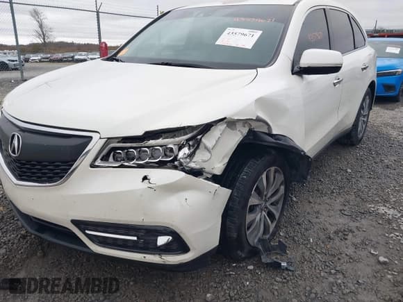 ✅ 2015 Acura MDX Technology • VIN: 5FRYD4H44FB003756 • Lot: 43579671. Listed on IAAI with 175,216 mi. Free auction sales archive from the USA and detailed vehicle history report at DreamBid. Image 6.