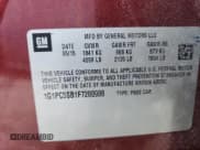 ✅ 2015 Chevrolet Cruze LT • VIN: 1G1PC5SB1F7280988 • Лот: 90224515. Опубликован ранее на Copart с пробегом 98 353 миль. Бесплатный доступ к архиву аукционных продаж из США и подробный отчёт об истории автомобиля на DreamBid. Изображение 12.