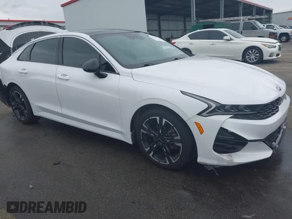 ✅ 2021 Kia K5 GT-Line • VIN: 5XXG64J28MG049648 • Лот: 43423733. Опубликован ранее на IAAI с пробегом 97 829 миль. Бесплатный доступ к архиву аукционных продаж из США и подробный отчёт об истории автомобиля на DreamBid. Изображение 1.