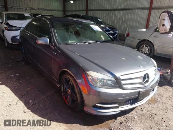 ✅ 2011 Mercedes-Benz C 300 Sport • VIN: WDDGF8BBXBR150132 • Lot: 41889061. Listed on IAAI with 125,232 mi. Free auction sales archive from the USA and detailed vehicle history report at DreamBid. Image 1.