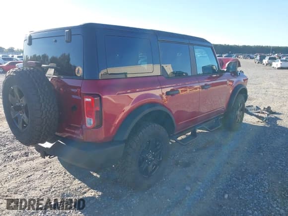 ✅ 2025 Ford Bronco Big Bend • VIN: 1FMDE7BH7SLA54214 • Lot: 43491470. Listed on IAAI with 2,559 mi. Free auction sales archive from the USA and detailed vehicle history report at DreamBid. Image 4.