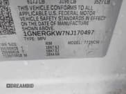 ✅ 2022 Chevrolet Traverse LT Cloth • VIN: 1GNERGKW7NJ170497 • Lot: 42765745. Listed on IAAI with 61,693 mi. Free auction sales archive from the USA and detailed vehicle history report at DreamBid. Image 9.