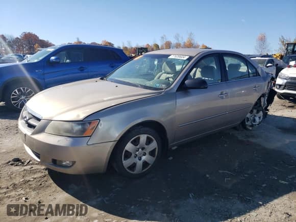 ✅ 2007 Hyundai Sonata GLS • VIN: 5NPET46C97H227691 • Lot: 77639604. Listed on Copart with 106,562 mi. Free auction sales archive from the USA and detailed vehicle history report at DreamBid. Image 1.