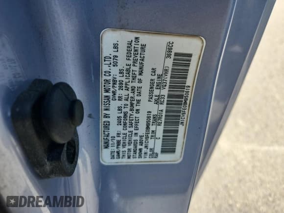 ✅ 2011 Infiniti G37 • VIN: JN1CV6FE0BM950619 • Лот: 87253805. Опубликован ранее на Copart с пробегом 137 032 миль. Бесплатный доступ к архиву аукционных продаж из США и подробный отчёт об истории автомобиля на DreamBid. Изображение 12.