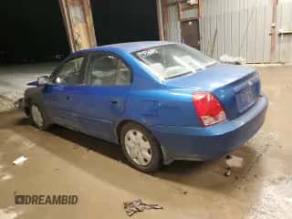 2005 Hyundai Elantra GLS z VIN KMHDN46D05U186414, wystawiony jako Copart lot #82921324 z przebiegiem 141 258 mil mil oraz Szkoda całkowita • Salvage title. Historia ofert i sprzedaży dostępna na DreamBid. Obrazek 2.