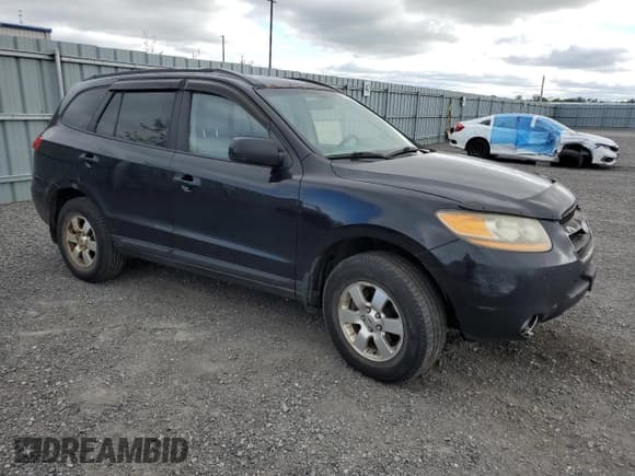 ✅ 2008 Hyundai Santa Fe GL • VIN: 5NMSG13E08H150221 • Lot: 70090505. Listed on Copart with 274,187 mi. Free auction sales archive from the USA and detailed vehicle history report at DreamBid. Image 4.