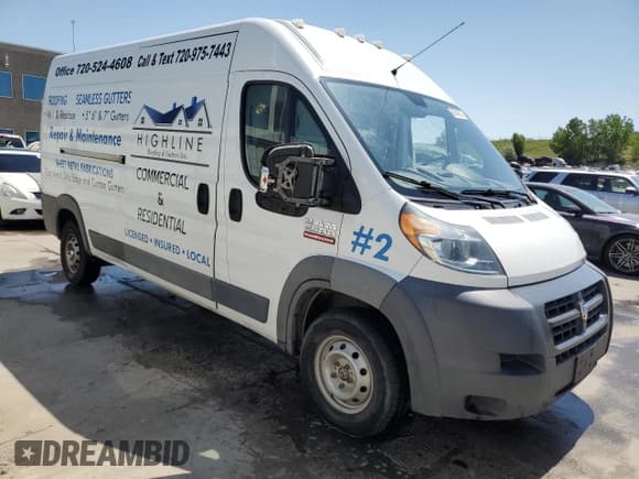 ✅ 2016 Ram ProMaster Cargo • VIN: 3C6TRVDG8GE103053 • Lot: 60740635. Listed on Copart with 167,291 mi. Free auction sales archive from the USA and detailed vehicle history report at DreamBid. Image 4.