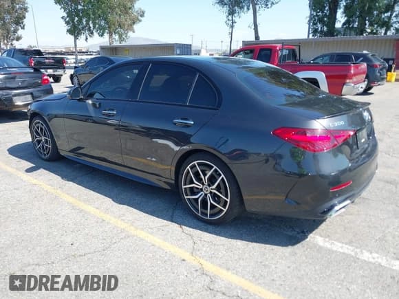 ✅ 2023 Mercedes-Benz C 300 • VIN: W1KAF4GB9PR108212 • Lot: 42148075. Listed on IAAI with 34,954 mi. Free auction sales archive from the USA and detailed vehicle history report at DreamBid. Image 3.