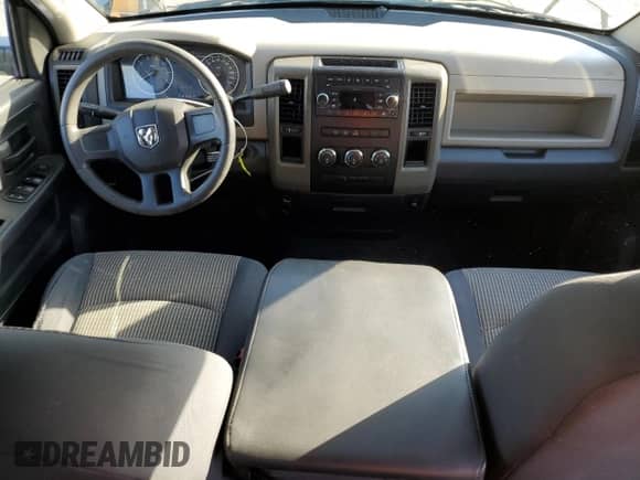 2010 Dodge 1500 ST with VIN 1D7RB1GP9AS110762, listed as a Copart auction lot 75525374 with 156,117 mi miles and Salvage title. Bid and sale history available at DreamBid. Image 8.