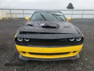2018 Dodge Challenger SRT Hellcat с VIN 2C3CDZC92JH195777, выставлен на аукционе Copart как лот 80744665 с пробегом Не указан миль и Списание • Salvage title. История ставок и продаж доступна на DreamBid. Изображение 5.