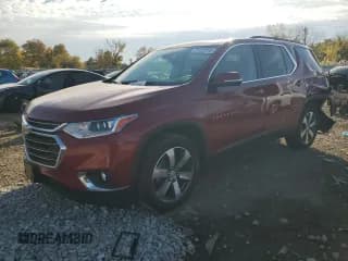 ✅ 2020 Chevrolet Traverse LT • VIN: 1GNEVHKW4LJ318247 • Лот: 91409295. Опубликован ранее на Copart с пробегом 53 564 миль. Бесплатный доступ к архиву аукционных продаж из США и подробный отчёт об истории автомобиля на DreamBid. Изображение 1.