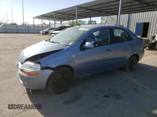 2006 Chevrolet Aveo LT с VIN KL1TG56676B528995, выставлен на аукционе Copart как лот 53152405 с пробегом 212 956 миль миль и Списание • Salvage title. История ставок и продаж доступна на DreamBid. Изображение 1.