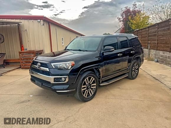 ✅ 2016 Toyota 4Runner Limited • VIN: JTEBU5JR8G5400338 • Lot: 96191595. Listed on Copart with 151,671 mi. Free auction sales archive from the USA and detailed vehicle history report at DreamBid. Image 2.