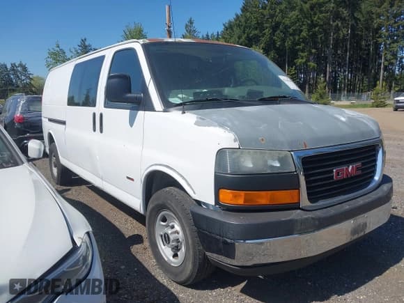 ✅ 2007 GMC Savana • VIN: 1GTHG392771146601 • Лот: 42146340. Опубликован ранее на IAAI с пробегом 313 989 миль. Бесплатный доступ к архиву аукционных продаж из США и подробный отчёт об истории автомобиля на DreamBid. Изображение 1.