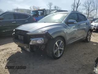 ✅ 2019 Hyundai Kona Ultimate • VIN: KM8K5CA53KU330583 • Лот: 49134634. Опубликован ранее на Copart с пробегом 64 303 миль. Бесплатный доступ к архиву аукционных продаж из США и подробный отчёт об истории автомобиля на DreamBid. Изображение 1.