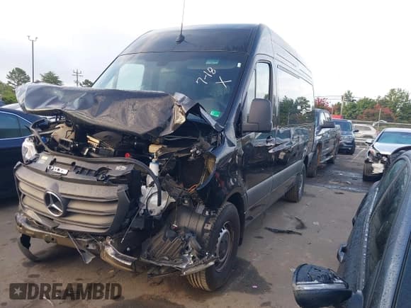 ✅ 2025 Mercedes-Benz Sprinter Passenger • VIN: W1Z4KFHY8SP810762 • Лот: 42877571. Опубликован ранее на IAAI с пробегом 7 339 миль. Бесплатный доступ к архиву аукционных продаж из США и подробный отчёт об истории автомобиля на DreamBid. Изображение 2.