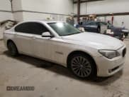 ✅ 2010 BMW 7 Series 750i xDrive • VIN: WBAKC6C57ACL67811 • Lot: 93270825. Listed on Copart with 183,890 mi. Free auction sales archive from the USA and detailed vehicle history report at DreamBid. Image 4.