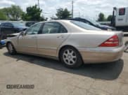 ✅ 2000 Mercedes-Benz S 320/430/500 • VIN: WDBNG75J2YA116249 • Lot: 60518165. Listed on Copart with Not provided. Free auction sales archive from the USA and detailed vehicle history report at DreamBid. Image 2.