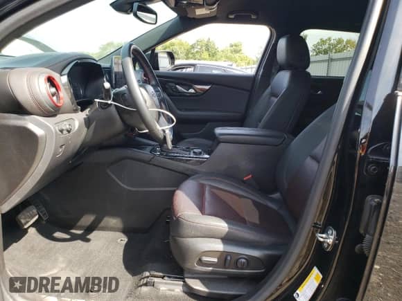 2023 Chevrolet Blazer RS with VIN 3GNKBKRS0PS104257, listed as a Copart auction lot 71317585 with 40,734 mi miles and Salvage title. Bid and sale history available at DreamBid. Image 7.