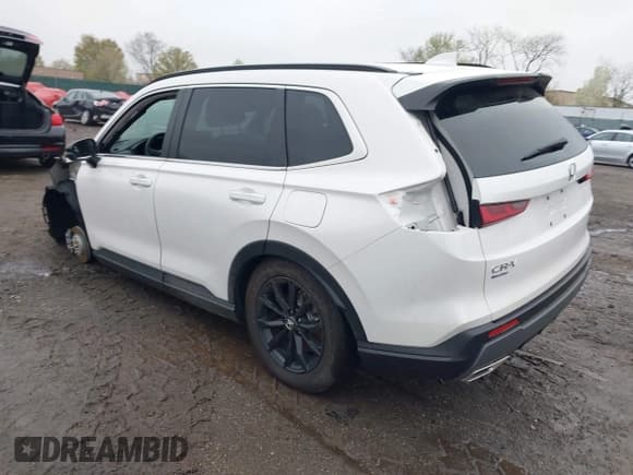 ✅ 2025 Honda CR-V Sport • VIN: 5J6RS6H52SL014904 • Lot: 41972586. Listed on IAAI with Not provided. Free auction sales archive from the USA and detailed vehicle history report at DreamBid. Image 3.