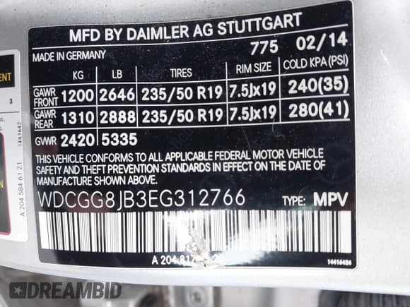 ✅ 2014 Mercedes-Benz GLK 350 • VIN: WDCGG8JB3EG312766 • Лот: 43644743. Опубликован ранее на IAAI с пробегом 215 561 миль. Бесплатный доступ к архиву аукционных продаж из США и подробный отчёт об истории автомобиля на DreamBid. Изображение 9.