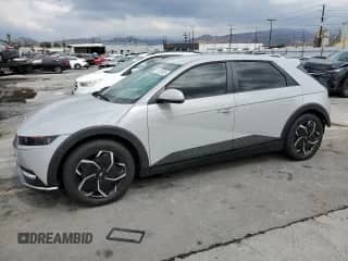 2024 Hyundai Ioniq 5 SEL with VIN KM8KN4DE9RU309491, listed as a Copart auction lot 81525285 with 8,979 mi miles and Salvage title. Bid and sale history available at DreamBid. Image 1.