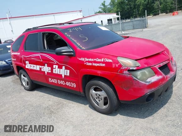✅ 2002 Pontiac Aztek • VIN: 3G7DA03E42S552200 • Лот: 42423991. Опубликован ранее на IAAI с пробегом 213 639 миль. Бесплатный доступ к архиву аукционных продаж из США и подробный отчёт об истории автомобиля на DreamBid. Изображение 1.