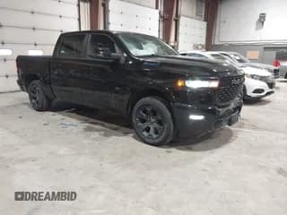 ✅ 2025 Ram 1500 Big Horn • VIN: 1C6RRFFG0SN572588 • Лот: 41629079. Опубликован ранее на IAAI с пробегом 6 675 миль. Бесплатный доступ к архиву аукционных продаж из США и подробный отчёт об истории автомобиля на DreamBid. Изображение 1.