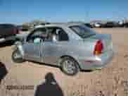 2003 Hyundai Accent GL z VIN KMHCG45CX3U429660, wystawiony jako Copart lot #43824125 z przebiegiem Nie podano mil oraz Szkoda całkowita • Salvage title. Historia ofert i sprzedaży dostępna na DreamBid. Obrazek 2.