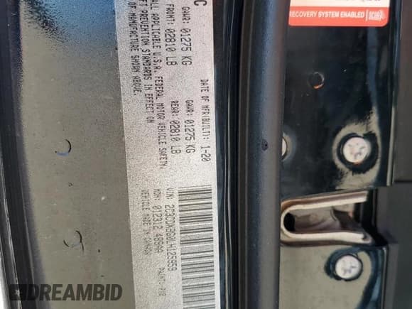 ✅ 2020 Dodge Charger SXT • VIN: 2C3CDXBG0LH125959 • Lot: 86637715. Listed on Copart with 67,568 mi. Free auction sales archive from the USA and detailed vehicle history report at DreamBid. Image 12.